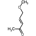 CAS 登录号：59376-65-7， (E)-5-甲氧基戊-3-烯-2-酮