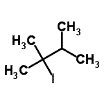 CAS 登录号：594-59-2， 2-碘-2,3-二甲基丁烷