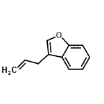CAS 登录号：59514-10-2， 3-烯丙基-1-苯并呋喃