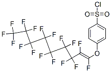CAS 登录号：59536-15-1， 4-[(十七氟壬烯基)氧基]苯磺酰氯