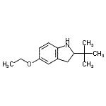 CAS 登录号：595547-06-1， 5-乙氧基-2-(2-甲基-2-丙基)吲哚啉