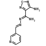 CAS#: 595599-42-1， 4-Amino-N'-[(E)-3-pyridinylmethylene]-1,2,5-oxadiazole-3-carbohydrazonamide