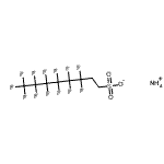 CAS 登录号：59587-39-2， 铵3,3,4,4,5,5,6,6,7,7,8,8,8-十三氟-1-辛烷磺酸酯