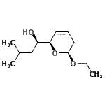 CAS 登录号：596093-15-1， (1R)-1-[(2R,6S)-6-乙氧基-5,6-二氢-2H-吡喃-2-基]-3-甲基-1-丁醇