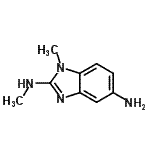 CAS 登录号：596130-85-7， N<sup>2</sup>,1-二甲基-1H-苯并咪唑-2,5-二胺