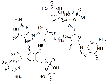 CAS 登录号:59652-27-6, 鸟苷 5'-(二磷酸三氢酯)三钠盐