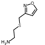 CAS 登录号：59660-29-6， 2-[(1,2-恶唑-3-基甲基)硫基]乙胺