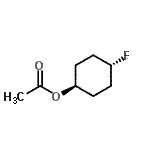 CAS 登录号：596826-81-2， 反式-4-氟环己基乙酸酯