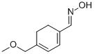CAS 登录号:59691-20-2, (E)-4-(甲氧基甲基)-1,4-环己二烯-1-甲醛肟