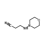 CAS 登录号：59701-76-7， 3-(4-吗啉基氨基)丙腈
