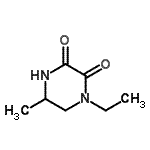 CAS 登录号：59702-41-9， 1-乙基-5-甲基-2,3-哌嗪二酮