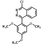 CAS 登录号：597552-93-7， 1-氯-4-(2,4,6-三甲氧基苯基)酞嗪