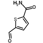 CAS 登录号：59786-37-7， 5-甲酰基-2-噻吩甲酰胺