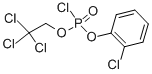 CAS 登录号：59819-52-2， (2-氯苯基)(2,2,2-三氯乙基)氯磷酸酯
