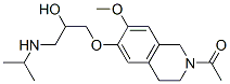 CAS#: 59839-39-3， 2-Acetyl-1,2,3,4-Tetrahydro-6-[2-Hydroxy-3-[(1-Methylethyl)Amino]Propoxy]-7-Methoxyisoquinoline