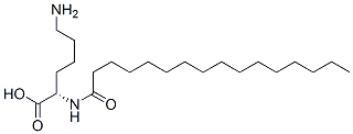 CAS 登录号：59866-71-6， N2-(1-氧代十六烷基)-L-赖氨酸