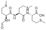 CAS#: 59881-03-7， N-Formyl-L-methionyl-L-methionyl-L-methionine