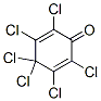 CAS 登录号：599-52-0， 2,3,4,4,5,6-六氯-2,5-环己二烯-1-酮