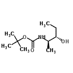CAS#: 599206-98-1， 2-Methyl-2-Propanyl [(2R,3S)-3-Hydroxy-2-Pentanyl]Carbamate