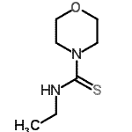 CAS 登录号：59983-54-9， N-乙基-4-吗啉硫代甲酰胺
