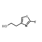 CAS 登录号：60010-45-9， 2-(2-氟-1,3-噻唑-4-基)乙醇