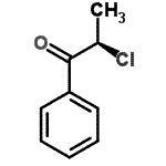 CAS 登录号：60027-51-2， (2R)-2-氯-1-苯基-1-丙酮