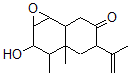 CAS 登录号：60048-73-9， (1aR)-1abeta,3,3a,4,5,7bbeta-六氢-2alpha-羟基-5beta-异丙烯基-3alpha,3aalpha-二甲基萘并[1,2-b]环氧乙烯-6(2H)-酮