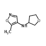 CAS 登录号：600699-48-7， 5-甲基-N-(四氢-3-呋喃基)-1,2-恶唑-4-胺
