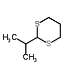 CAS 登录号：6007-25-6， 2-异丙基-1,3-二噻烷