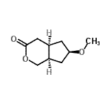 CAS 登录号：600700-65-0， (4aR,6R,7aR)-6-甲氧基六氢环戊并[c]吡喃-3(1H)-酮