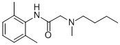 CAS 登录号：60108-67-0， 2-(丁基甲基氨基)-2',6'-乙酰二甲基苯胺