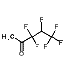 结构式 CAS# 60249-67-4, 3,3,4,5,5,5-六氟-2-戊酮
