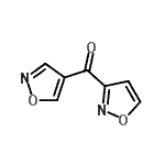 CAS 登录号：60295-63-8， 1,2-恶唑-3-基(1,2-恶唑-4-基)甲酮
