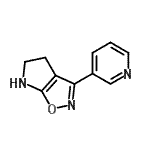 CAS 登录号：603067-17-0， 3-(3-吡啶基)-5,6-二氢-4H-吡咯并[3,2-d][1,2]恶唑