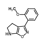 CAS 登录号：603067-19-2， 3-(2-甲氧基苯基)-5,6-二氢-4H-吡咯并[3,2-d][1,2]恶唑