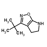 CAS 登录号：603067-21-6， 3-(2-甲基-2-丙基)-5,6-二氢-4H-吡咯并[3,2-d][1,2]恶唑