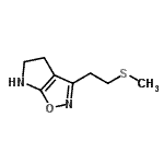 CAS 登录号：603067-23-8， 3-[2-(甲硫基)乙基]-5,6-二氢-4H-吡咯并[3,2-d][1,2]恶唑