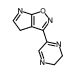 CAS 登录号：603067-71-6， 3-(5,6-二氢-2-吡嗪基)-4H-吡咯并[3,2-d][1,2]恶唑
