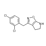 CAS 登录号：603067-72-7， 3-(2,4-二氯苄基)-5,6-二氢-4H-吡咯并[3,2-d][1,2]恶唑