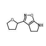 CAS#: 603067-88-5， 3-(Tetrahydro-2-furanyl)-5,6-dihydro-4H-pyrrolo[3,2-d][1,2]oxazole
