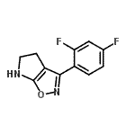CAS 登录号：603067-91-0， 3-(2,4-二氟苯基)-5,6-二氢-4H-吡咯并[3,2-d][1,2]恶唑