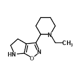 CAS 登录号：603068-02-6， 3-(1-乙基-2-哌啶基)-5,6-二氢-4H-吡咯并[3,2-d][1,2]恶唑