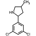 CAS 登录号：603068-16-2， 2-(3,5-二氯苯基)-4-甲基吡咯烷