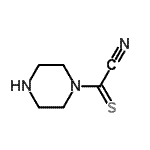 CAS 登录号：60308-69-2， 1-哌嗪基(硫代)乙腈