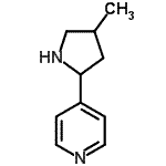 CAS 登录号：603089-86-7， 4-(4-甲基-2-吡咯烷基)吡啶