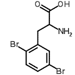 CAS 登录号：603106-45-2， 2,5-二溴苯丙氨酸