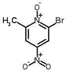 CAS 登录号：60323-99-1， 2-溴-6-甲基-4-硝基吡啶1-氧化物