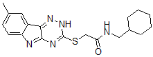 CAS#: 603946-27-6， N-(Cyclohexylmethyl)-2-[(8-Methyl-2H-1,2,4-Triazino[5,6-b]Indol-3-Yl)Thio]-Acetamide