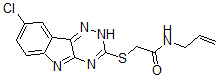 CAS 登录号：603946-87-8， 2-[(8-氯-2H-1,2,4-三嗪并[5,6-b]吲哚-3-基)硫代]-N-烯丙基-乙酰胺