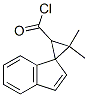 CAS 登录号：60450-40-0， 3,3-二甲基螺[环丙烷-1,1'-[1H]茚]-2-甲酰氯